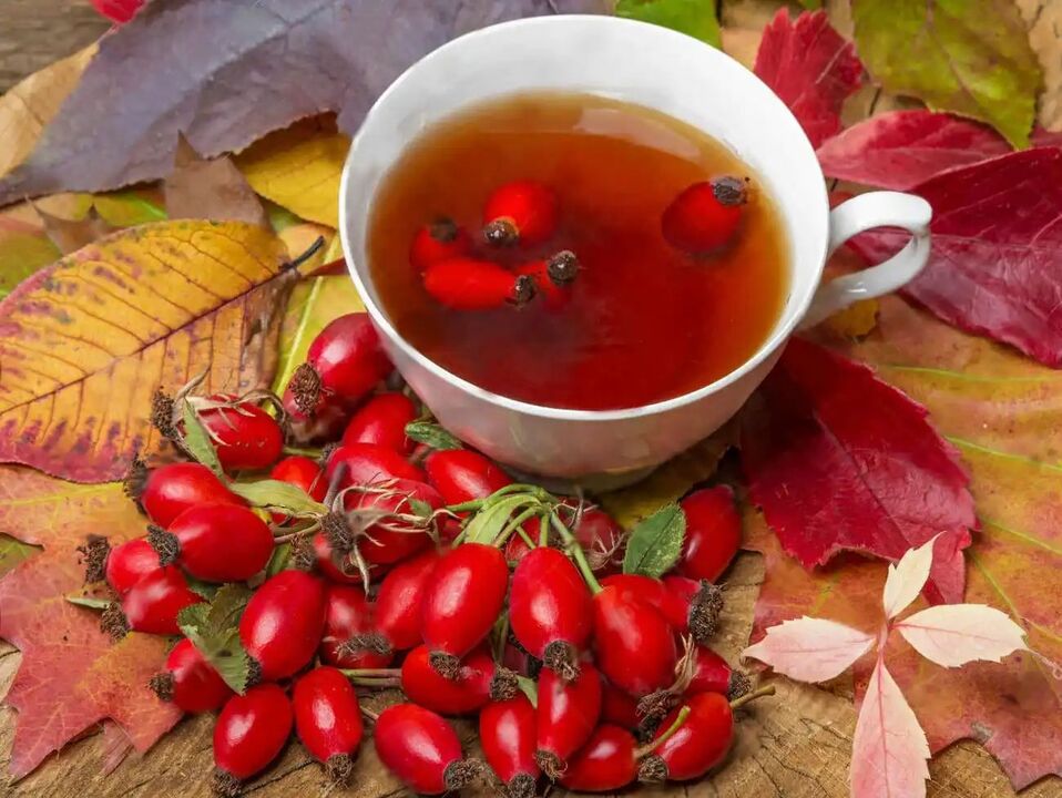 decoction of rose hips for potency
